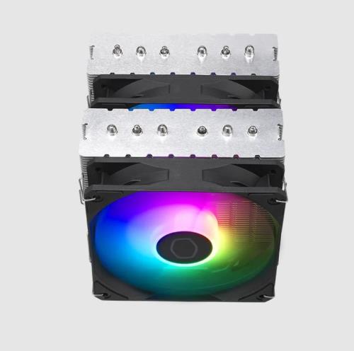 COOLER MASTER Soğutucu ana T620S RR-D6NA-17PA-C1 çift kule 6 ısı borusu CPU soğutucu ARGB Fan AM5 + LGA1700 KULE FAN